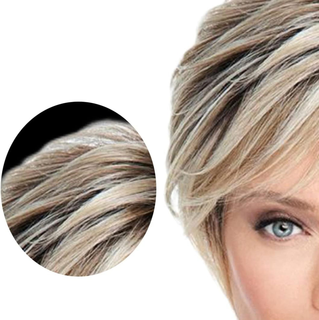 Short Brown Shoulder Wigs For Lady Short Light Brown Wig For Women Synthetic Wigs For Daily Life And Cosplay