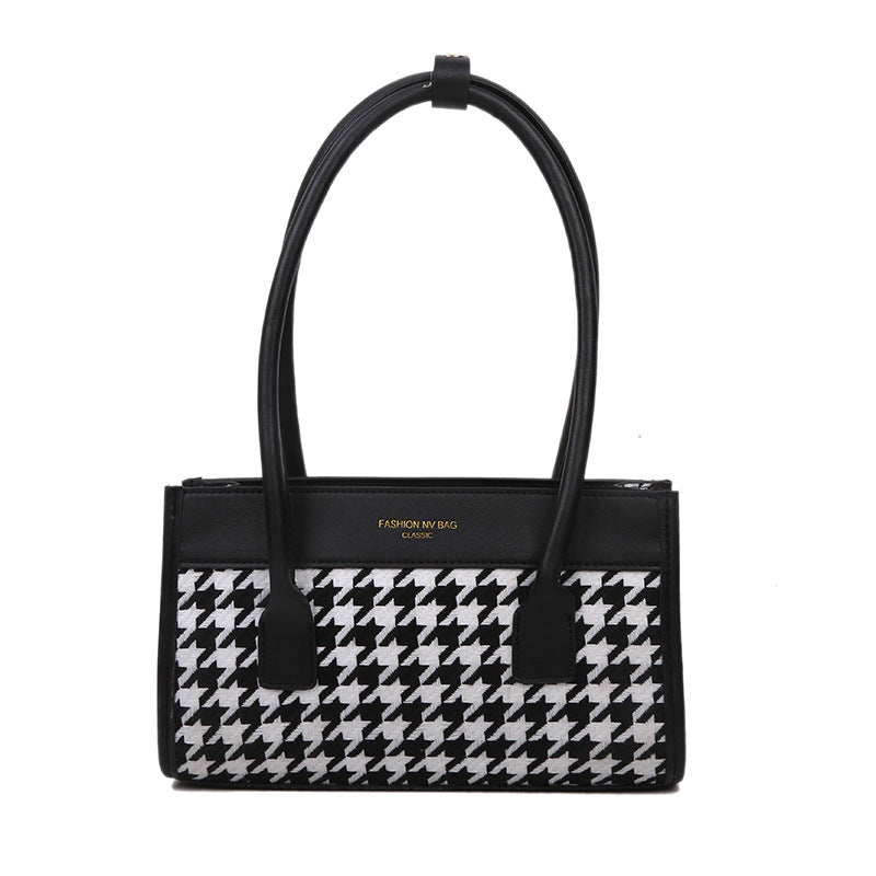 Versatile Plaid Hand Carry Bags