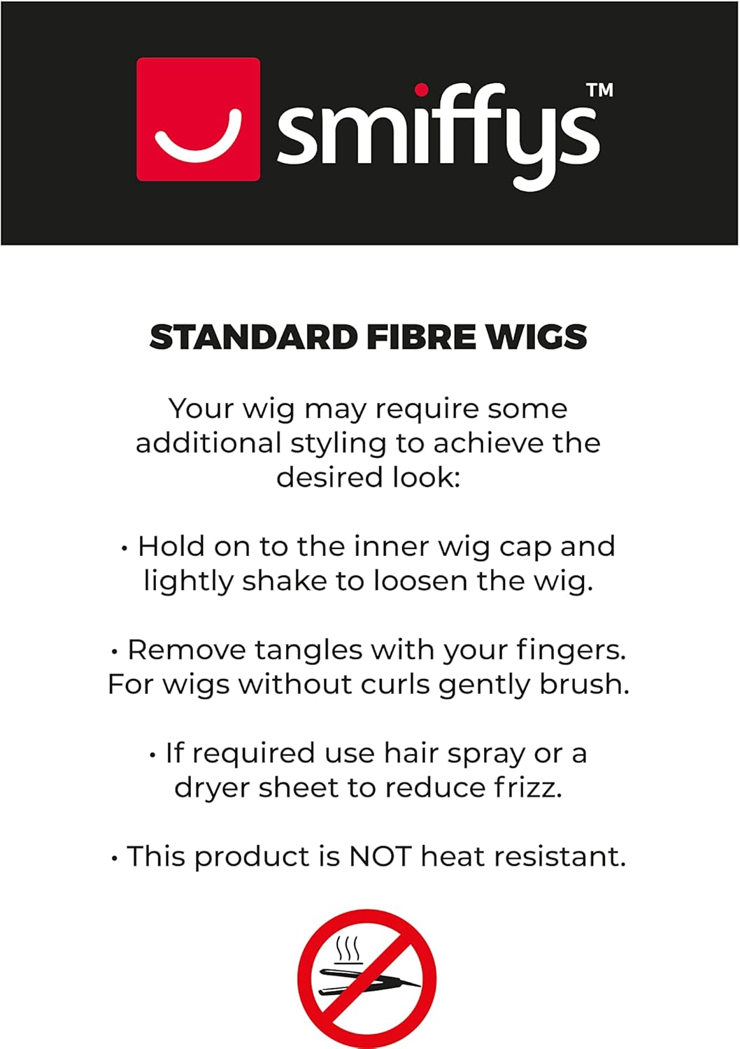 Smiffys Glamourama Wig, Blonde Long, Straight with Fringe, Ladies Glamour Wigs Fancy Dress, Adult Dress Up Wigs Halloween