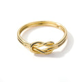 Zircon Cross Wrap Rings